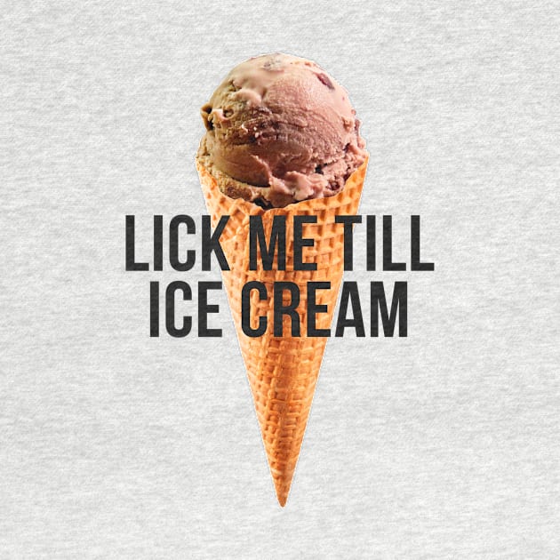 Lick me till ice cream by hoopoe